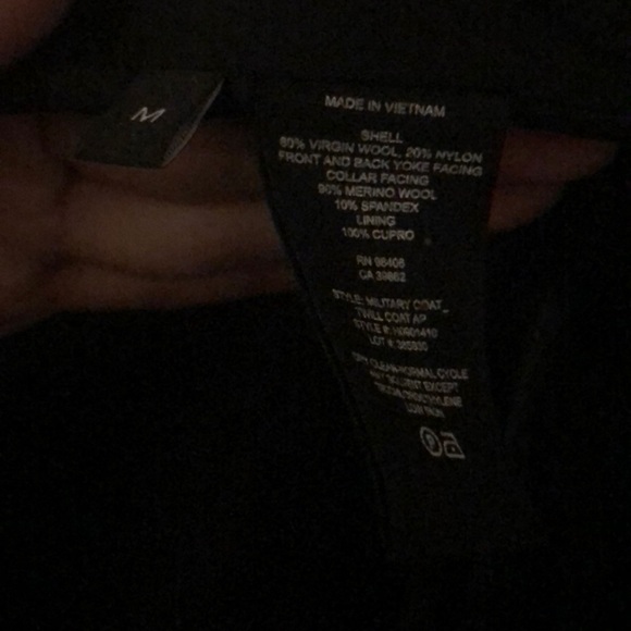 Theory Wool Twill Military Coat - Picture 8 of 8